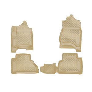 Chevrolet Tahoe Floor Mats - Omac - Rubber TPE - Beige - 2015